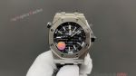Audemars Piguet Royal Oak Offshore Cal.3120 Movement 42mm Black Face Rubber Band Watch 